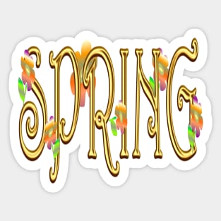 Springtime Sticker